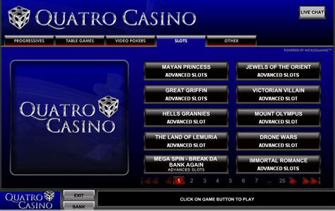  quatro casino code